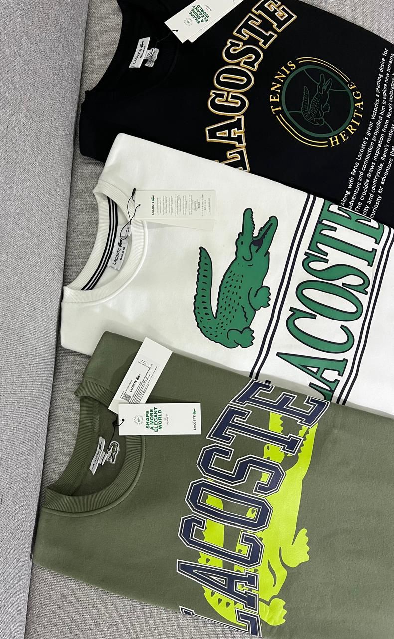 MENS LACOSTE SWEATSHIRT-52 PCS SET