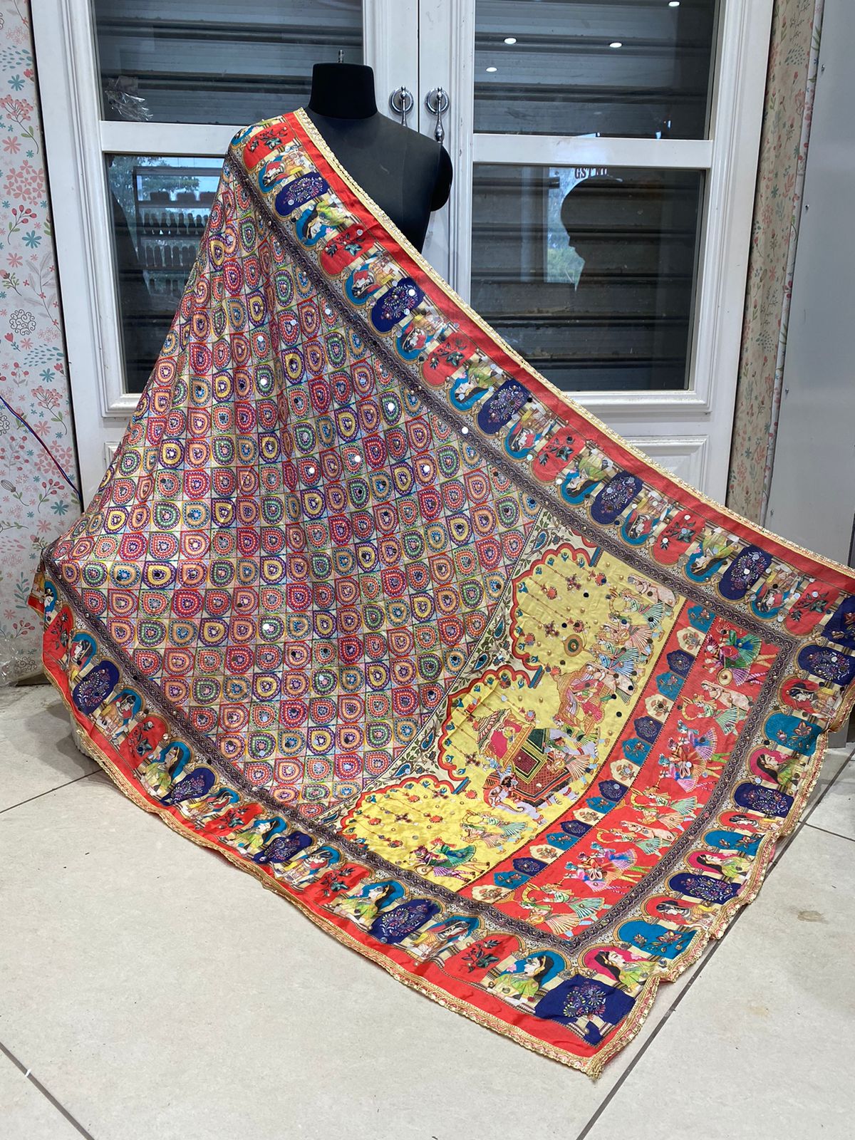 PAKISTANI DUPATTA -36PCS