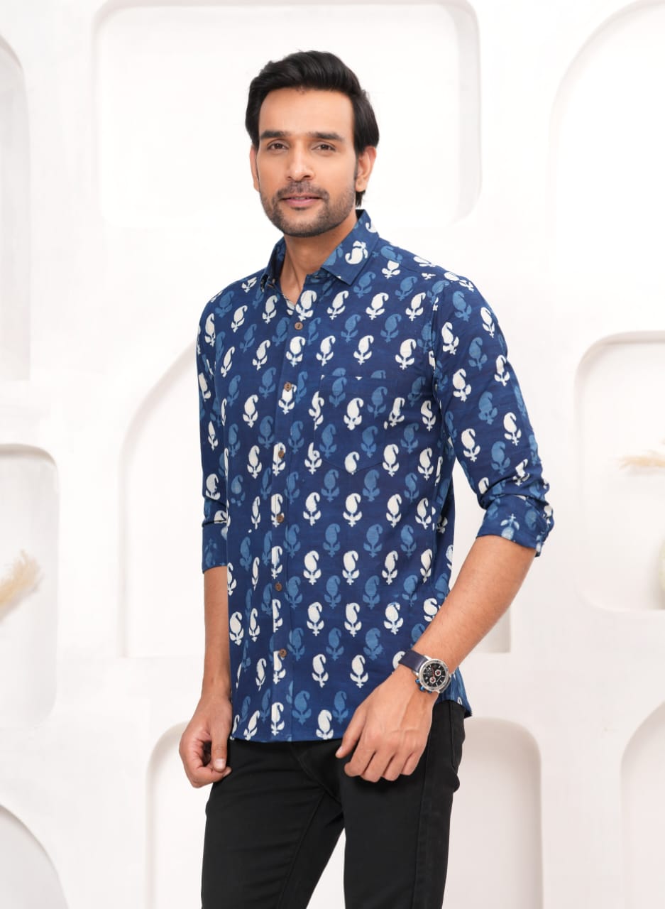 MENS JAYPURI COTTON SHIRT -96 PCS SET