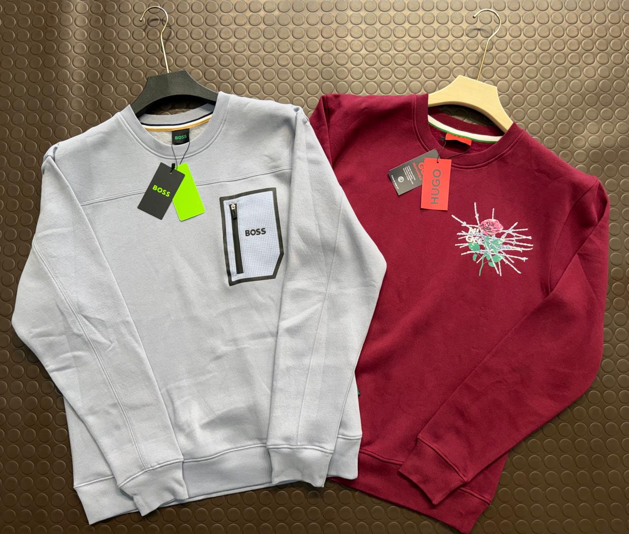 MENS HUGO SWEATSHIRT -60PCS