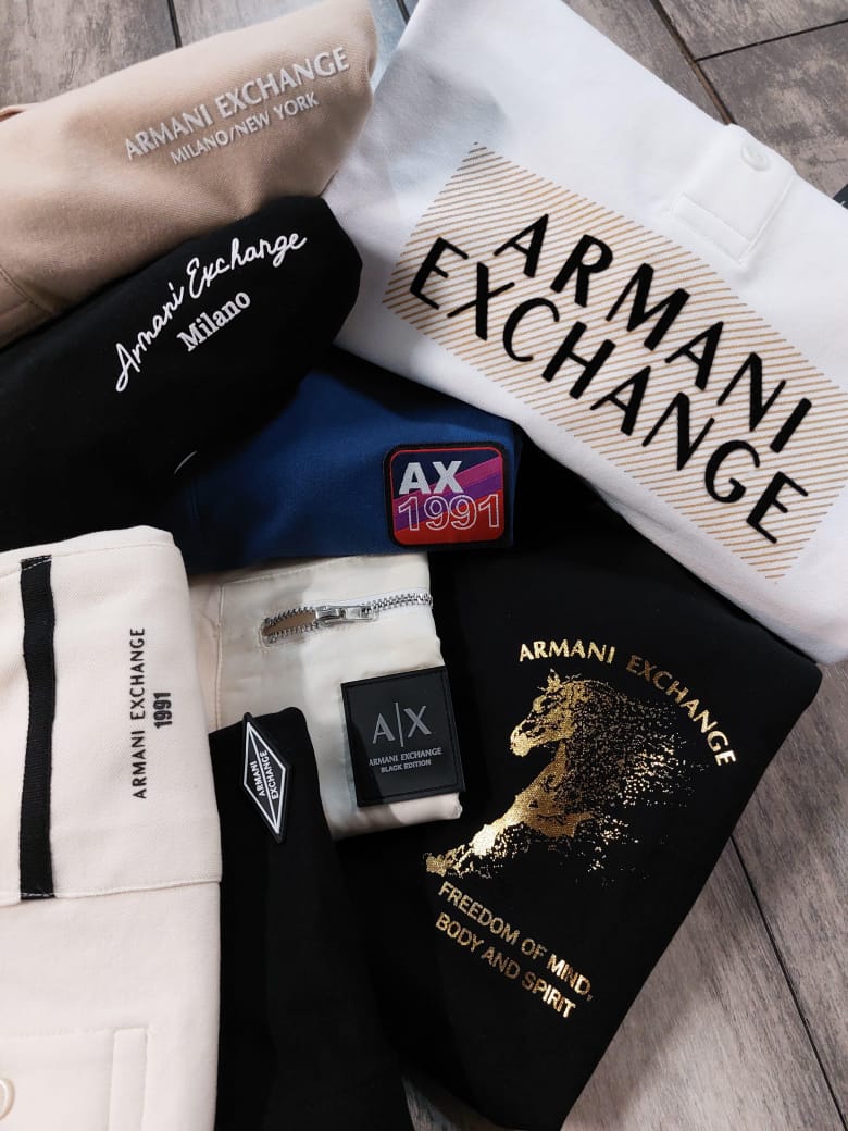 MENS ARMANI lAYCRA PIQUE POLO -68PCS