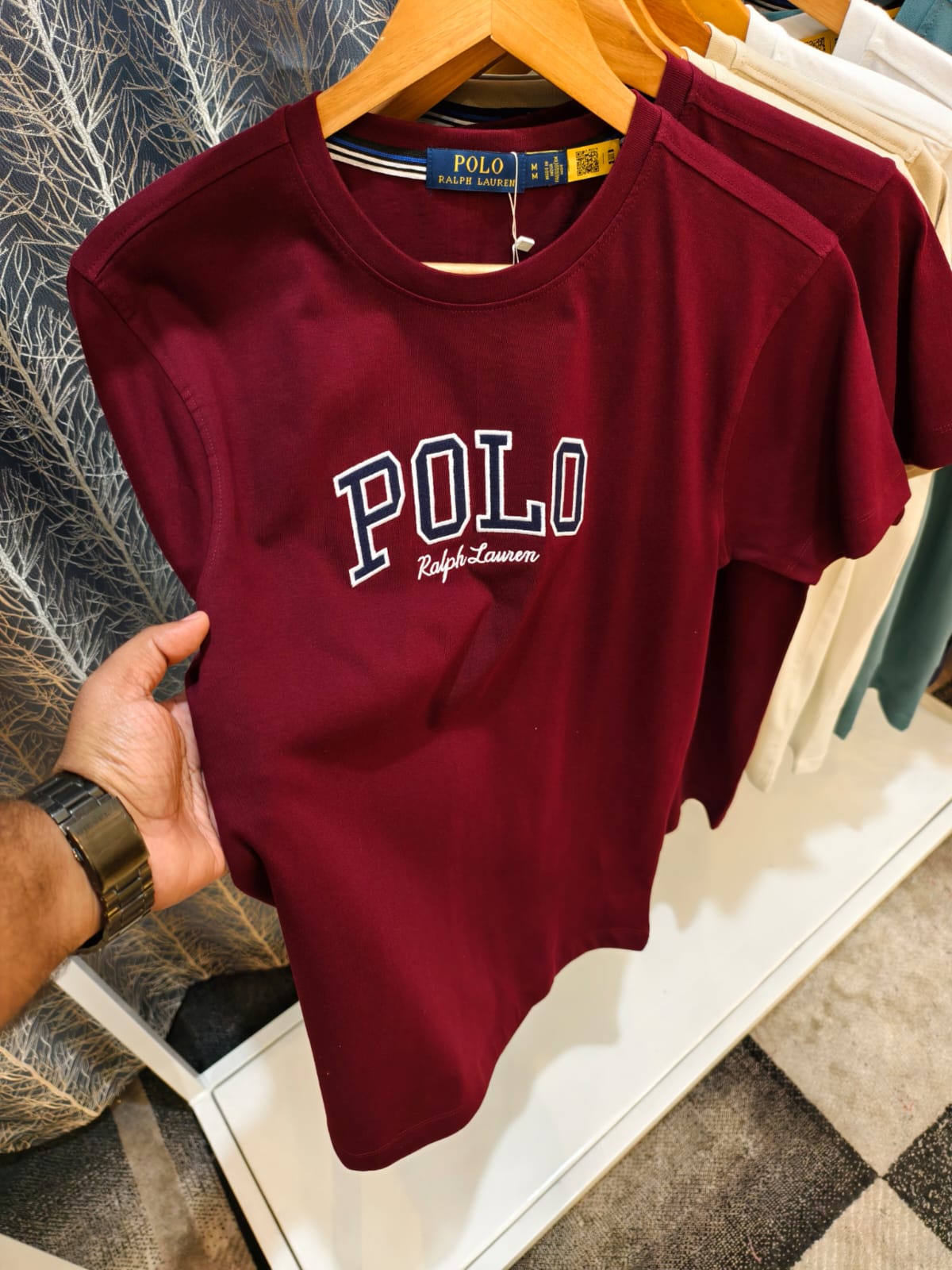 MENS R.L.POLO PRIMIUM COTTON CREW NACK TSHIRT-52PCS