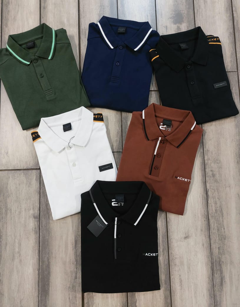 MENS POLO HACKETT TSHIRT-52PCS