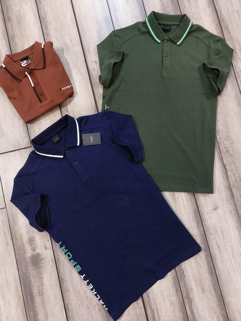 MENS POLO HACKETT TSHIRT-52PCS