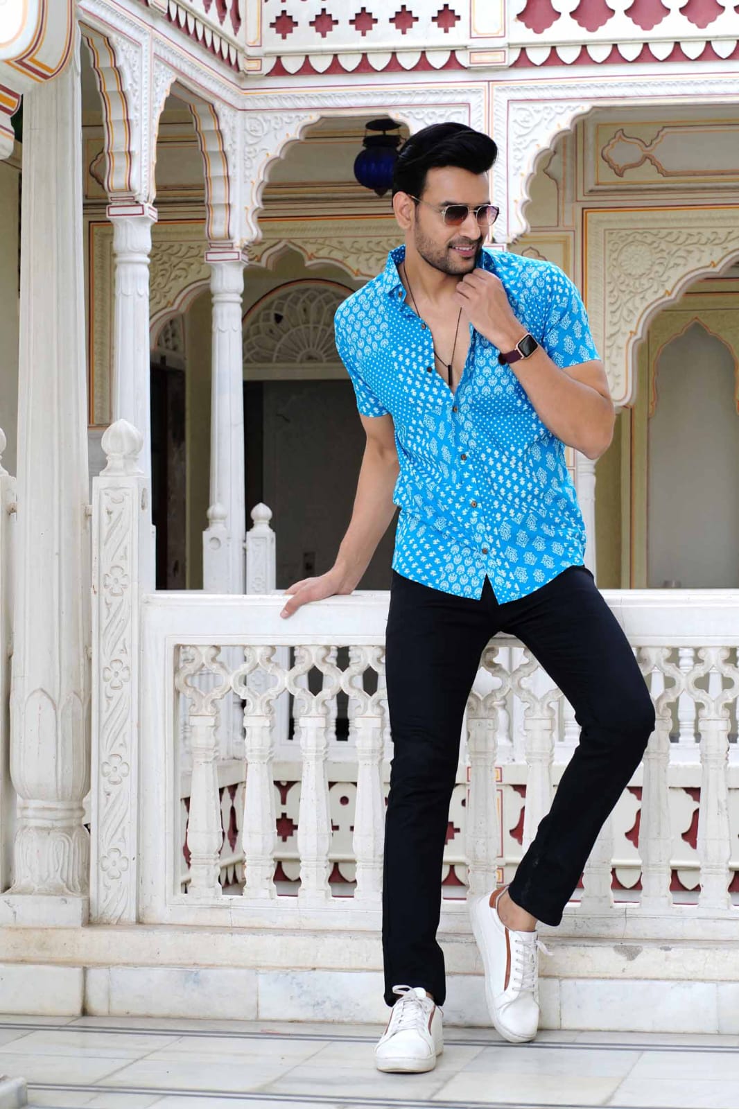 MENS JAYPURI COTTON SHIRT -96 PCS SET