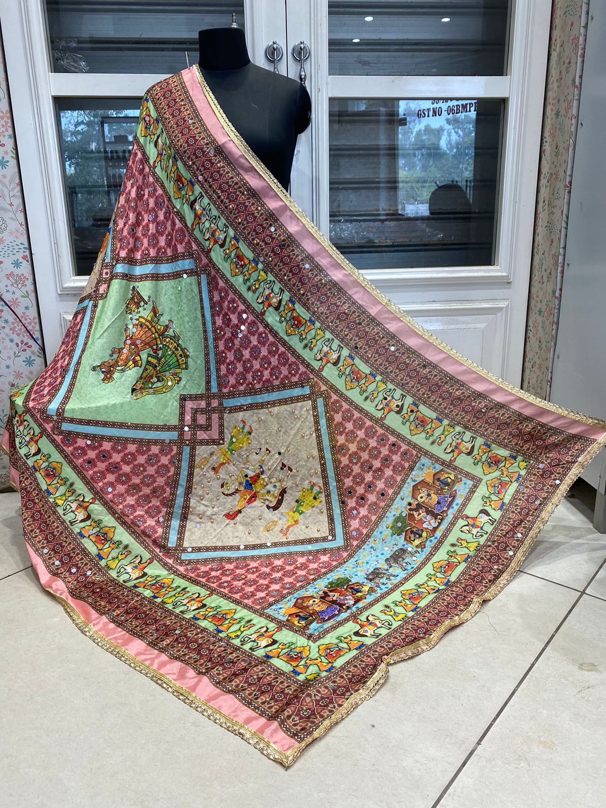 PAKISTANI DUPATTA -36PCS