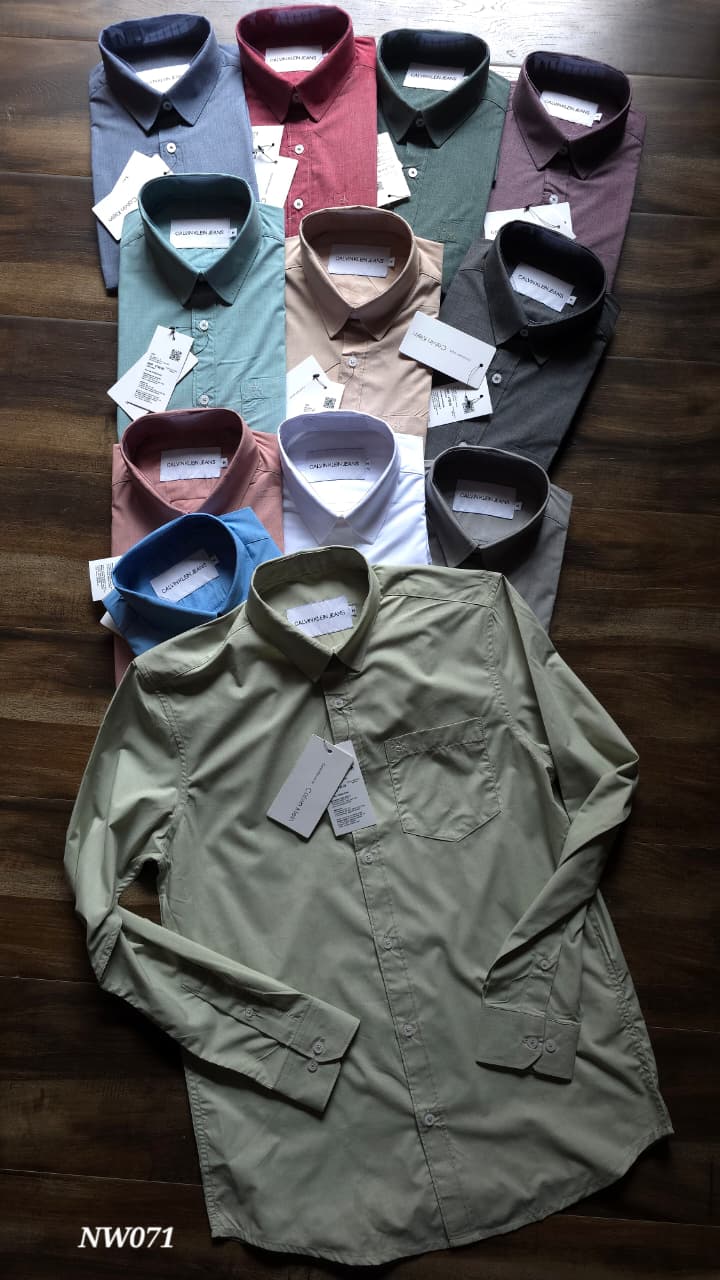 MENS CK LAYCRA  SHIRT-49PCS