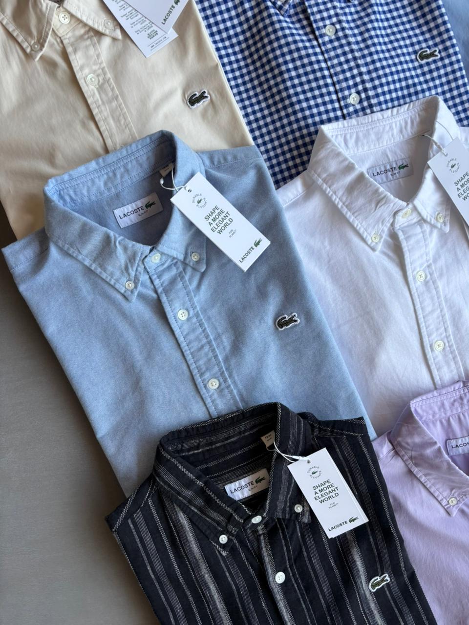 MENS LACOSTE SHIRT -80PCS