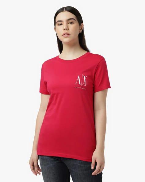 WOMENS 100% COTTON LYCRA  TEES*ARMANI EXCHANGE -86PCS