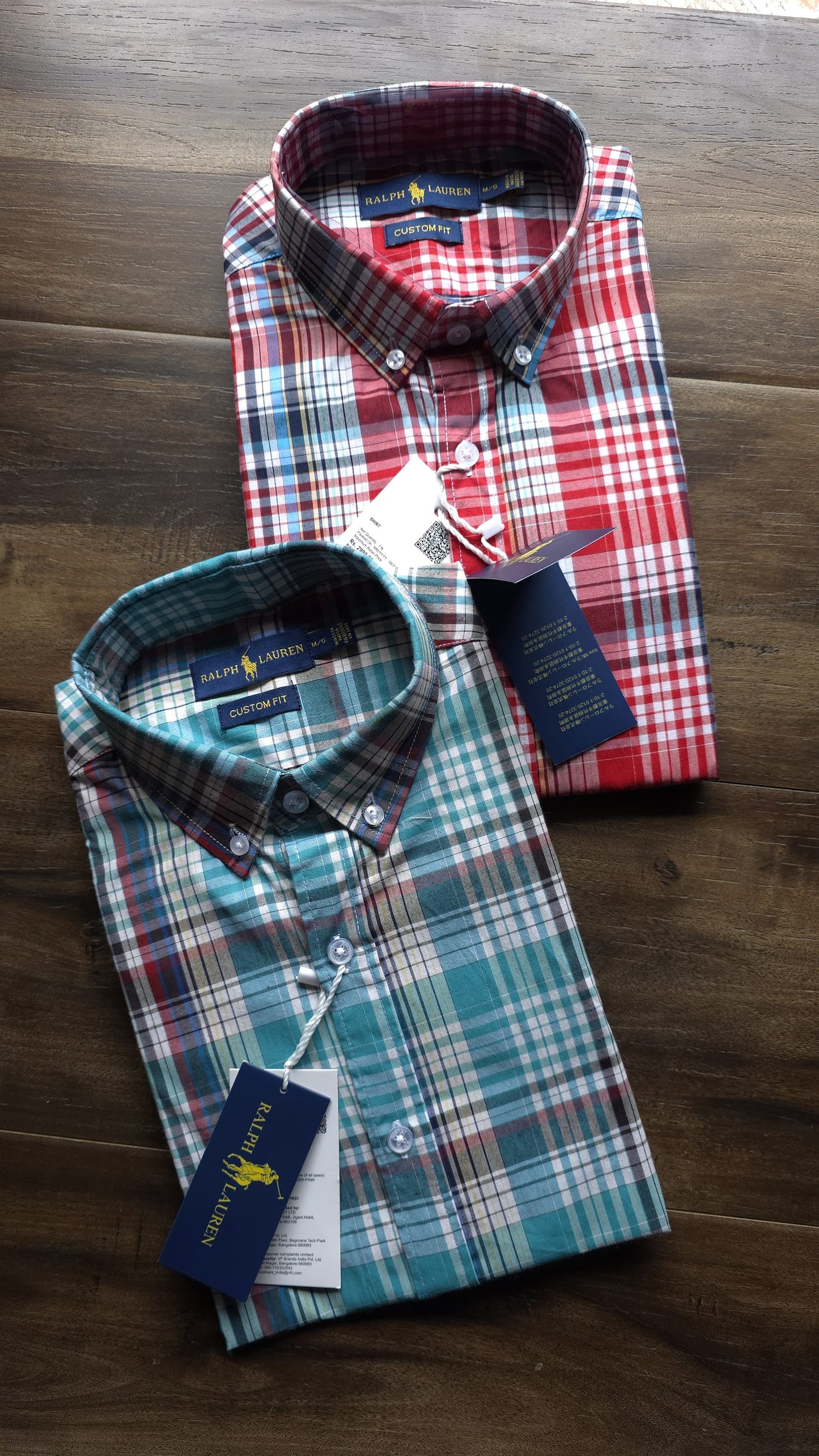 R.L.POLO COTTON TWILL SHIRT - 51 PCS