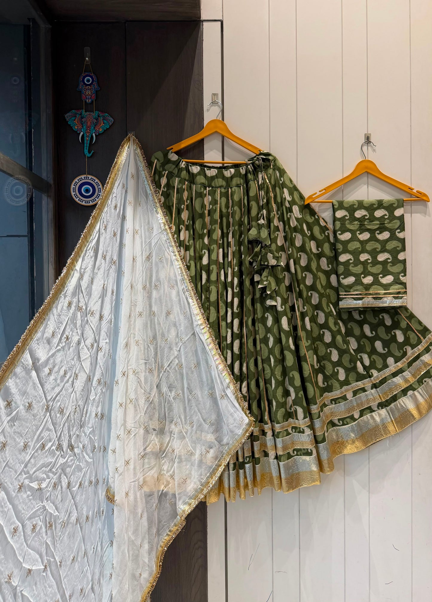 NAVRATRIWEAR LAHENGA CHOLI -24PCS SET