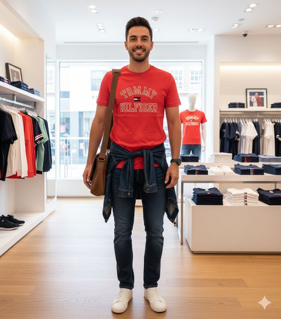 MENS TOMMY PRIMIUM ROUND NACK TSHIRT -80PCS