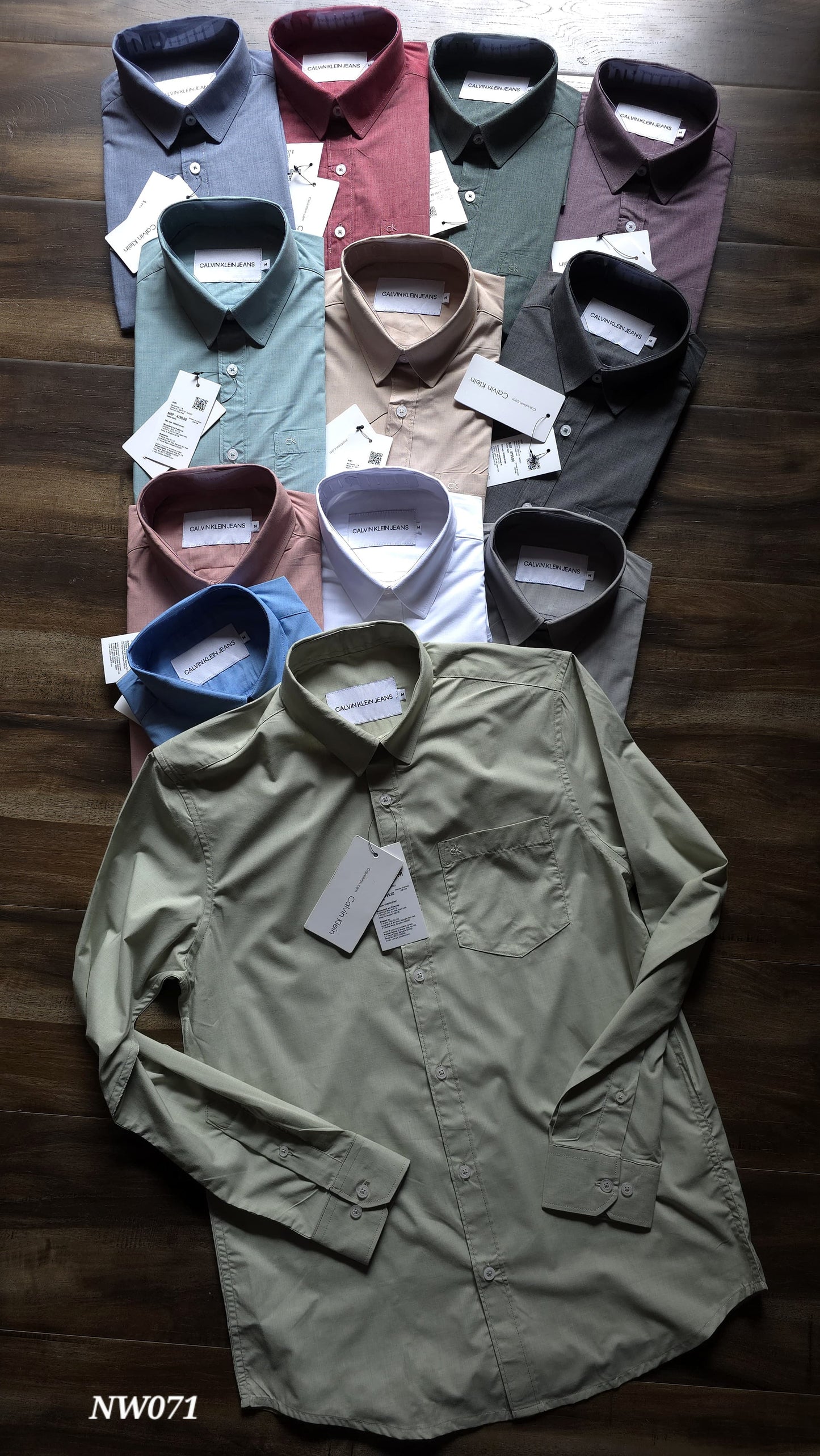 MENS CK LAYCRA  SHIRT-49PCS