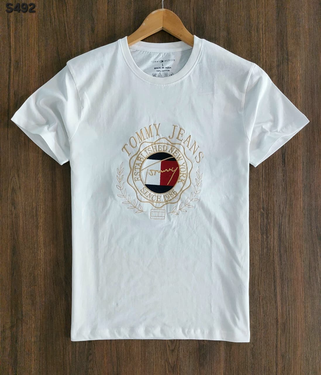 MENS TOMMY PRIMIUM ROUND NACK TSHIRT -80PCS