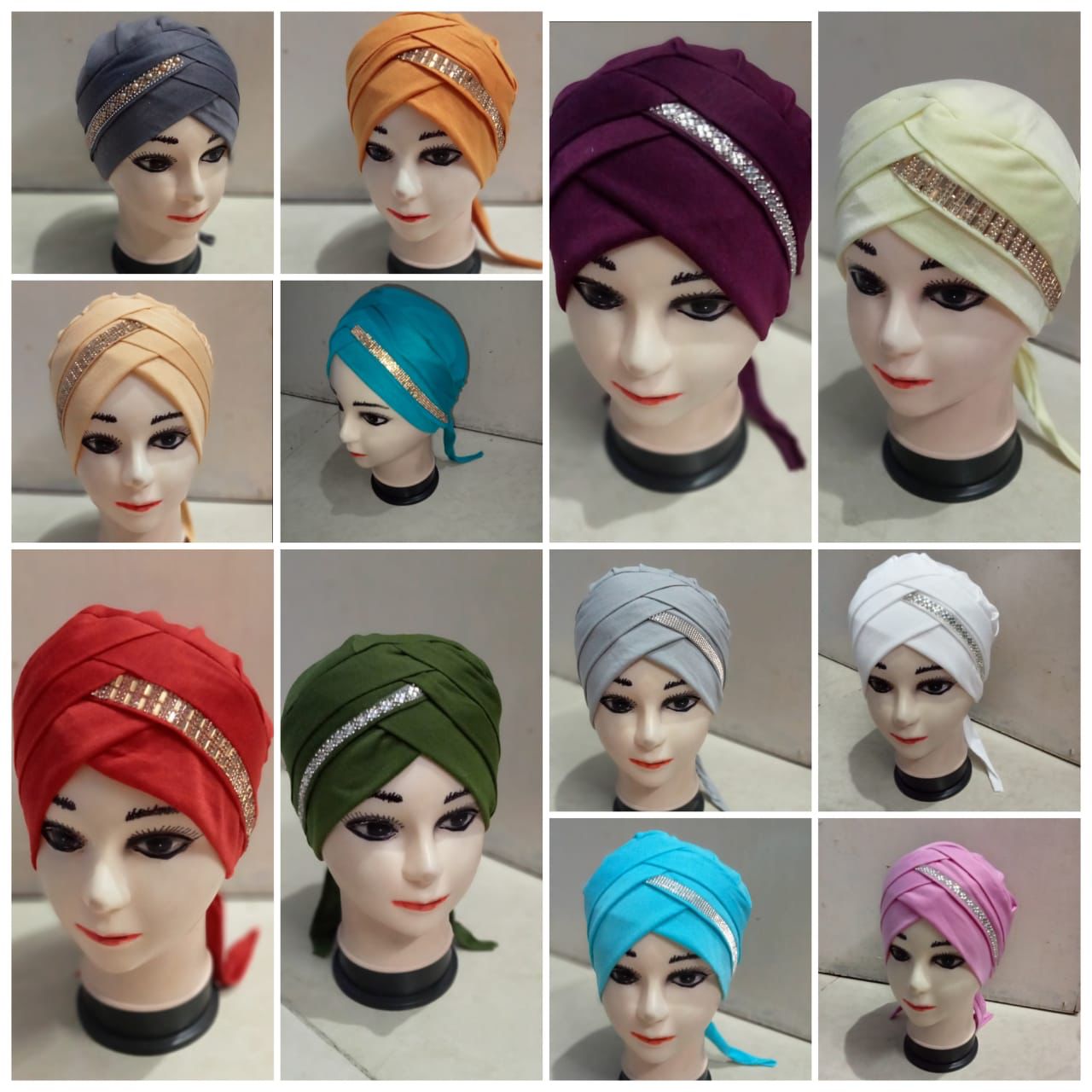 MUSLIM WOMENS CAP-200PCS