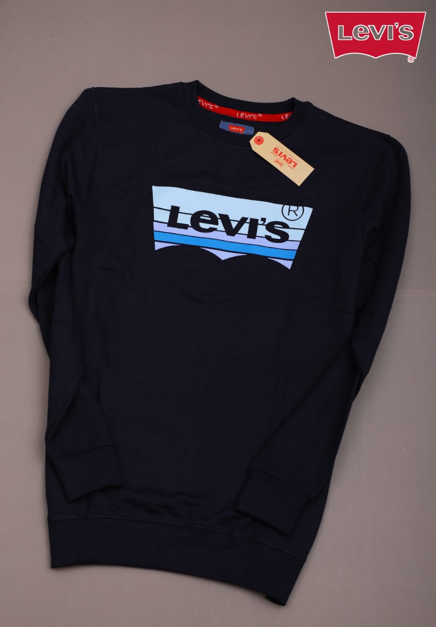 MEN'S LEVIS COTTON FLEECE SWEATSHIRT -40PCS