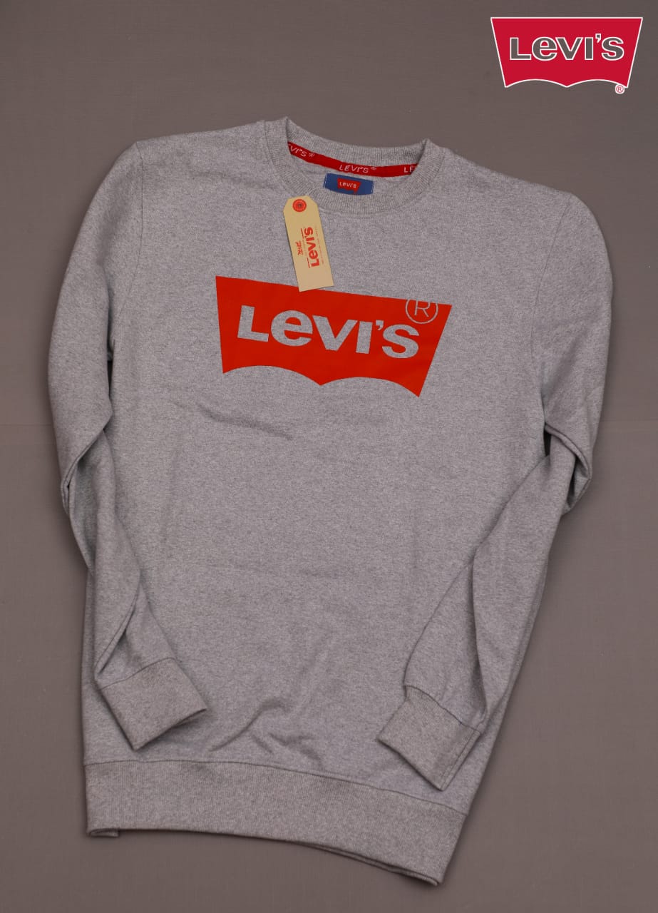 MEN'S LEVIS COTTON FLEECE SWEATSHIRT -40PCS