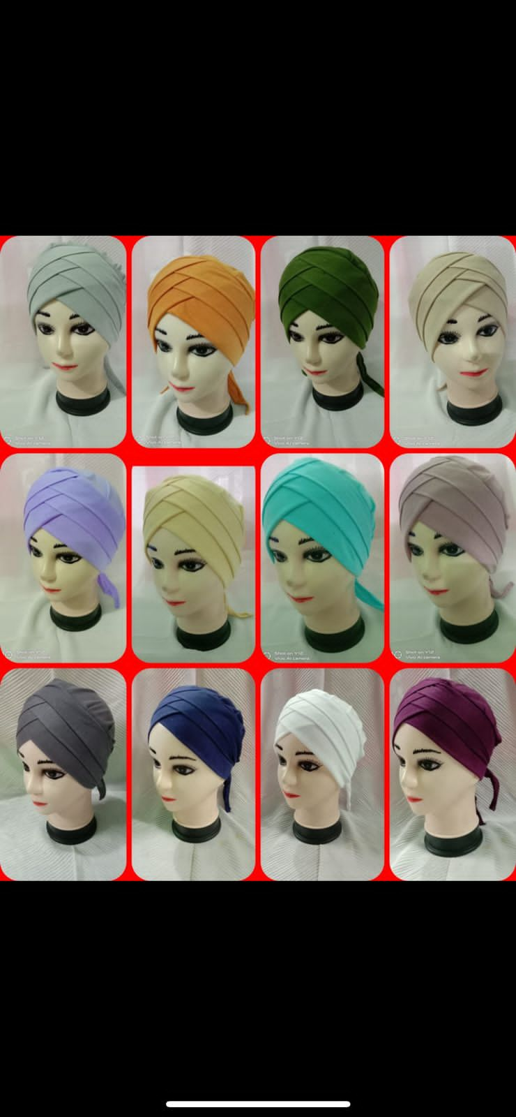 MUSLIM WOMENS CAP-200PCS