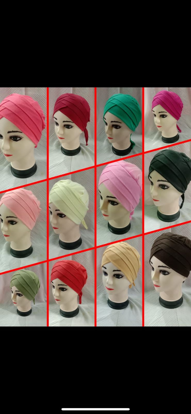 MUSLIM WOMENS CAP-200PCS