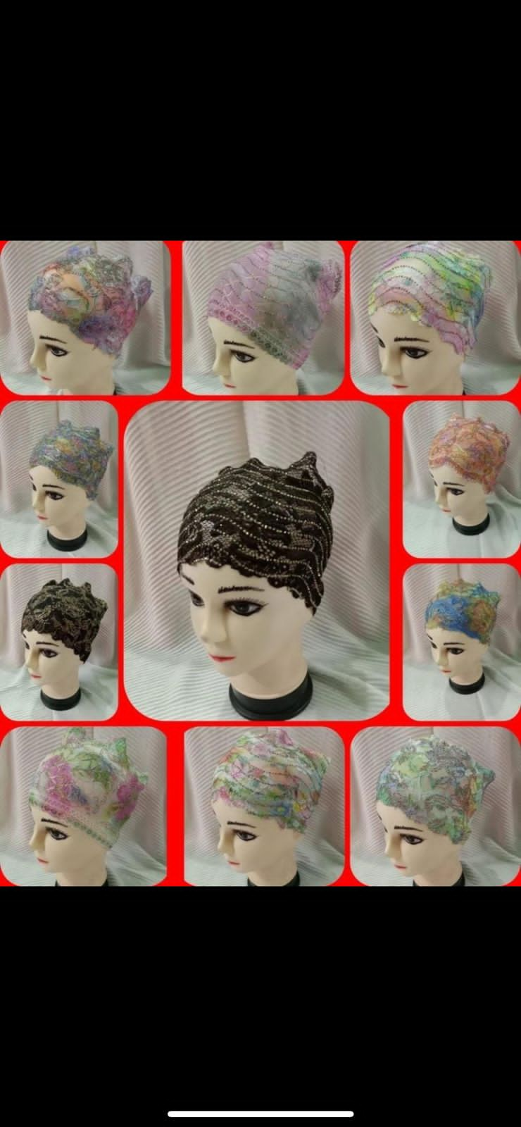 MUSLIM WOMENS CAP-200PCS