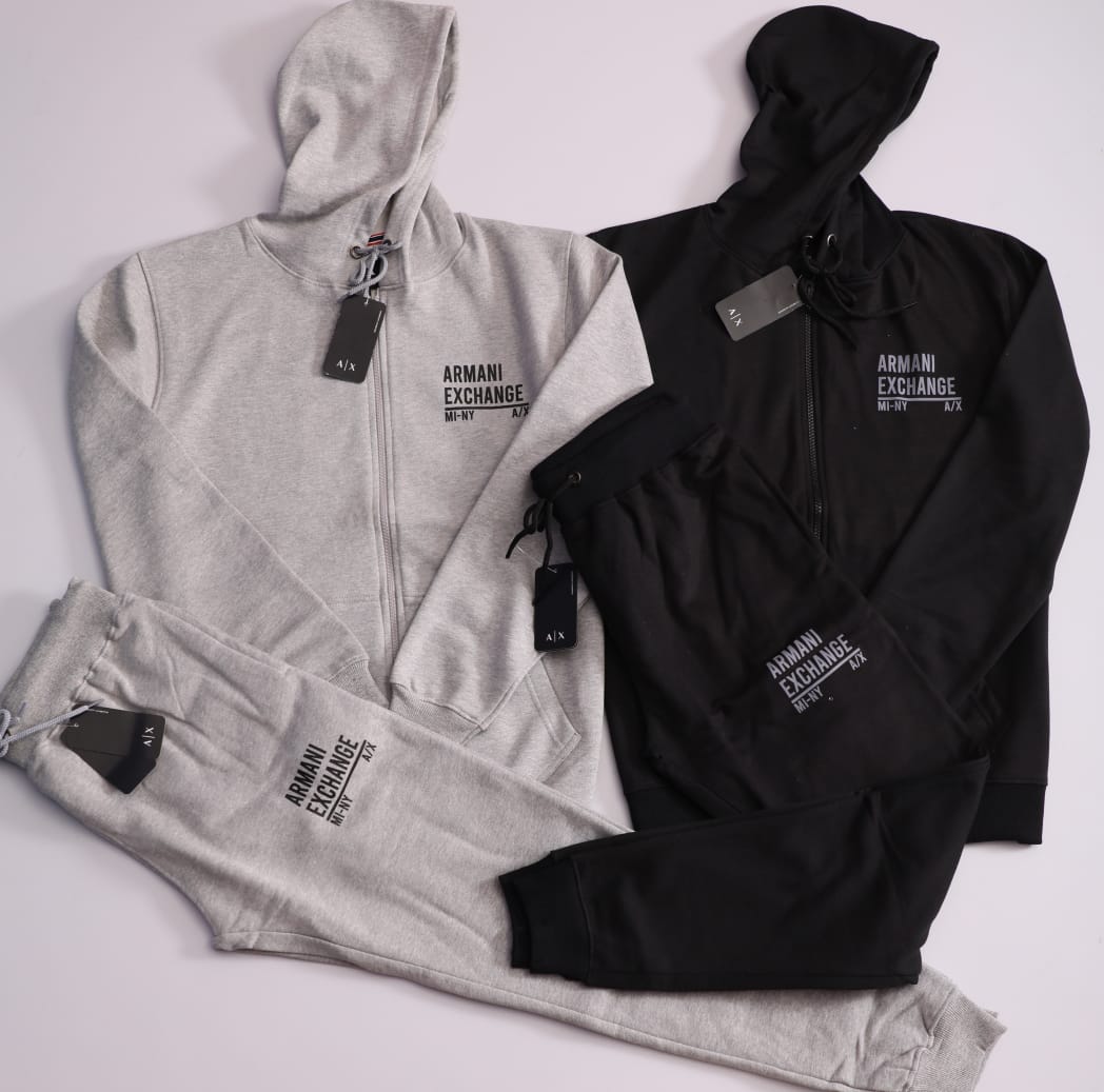 Armani exchange outlet sweatsuit