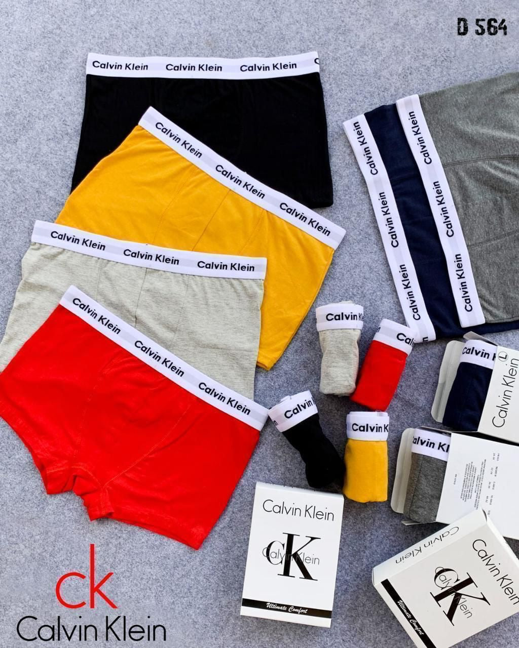 CK MEN'S BOXER TRUNK-144PCS