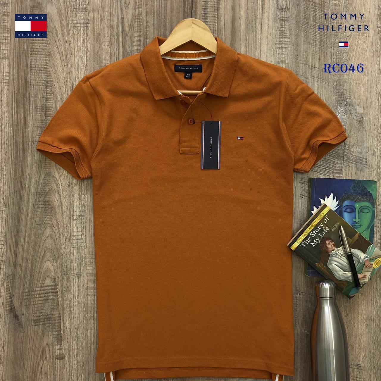 TOMMY HILFIGER POLO NACK T-SHIRT-76PCS