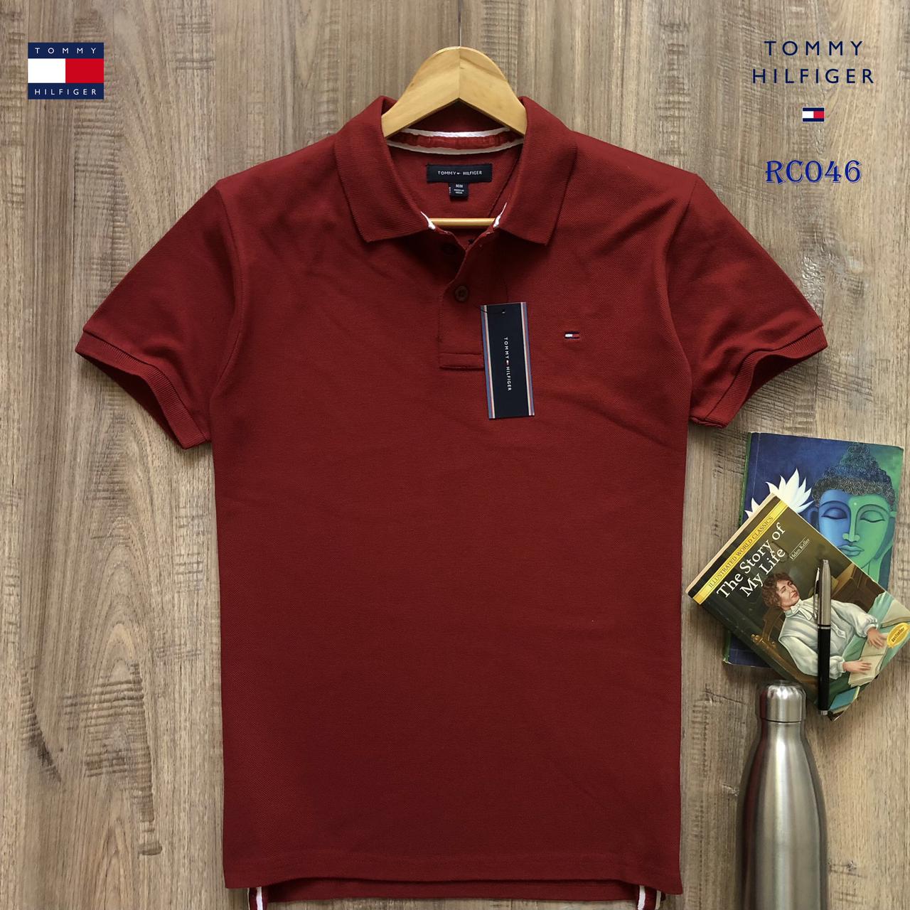 TOMMY HILFIGER POLO NACK T-SHIRT-76PCS