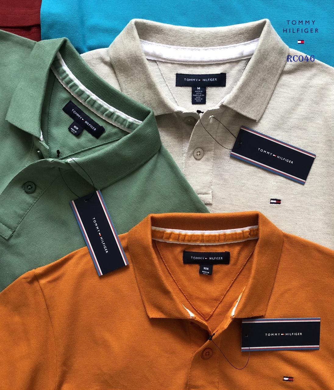 TOMMY HILFIGER POLO NACK T-SHIRT-76PCS