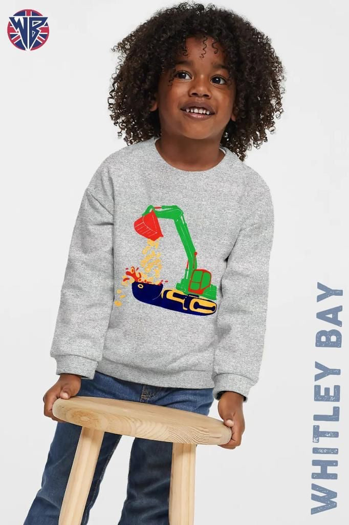 KIDSWEAR SWEATSHIRT WHITELY BAY-112PCS