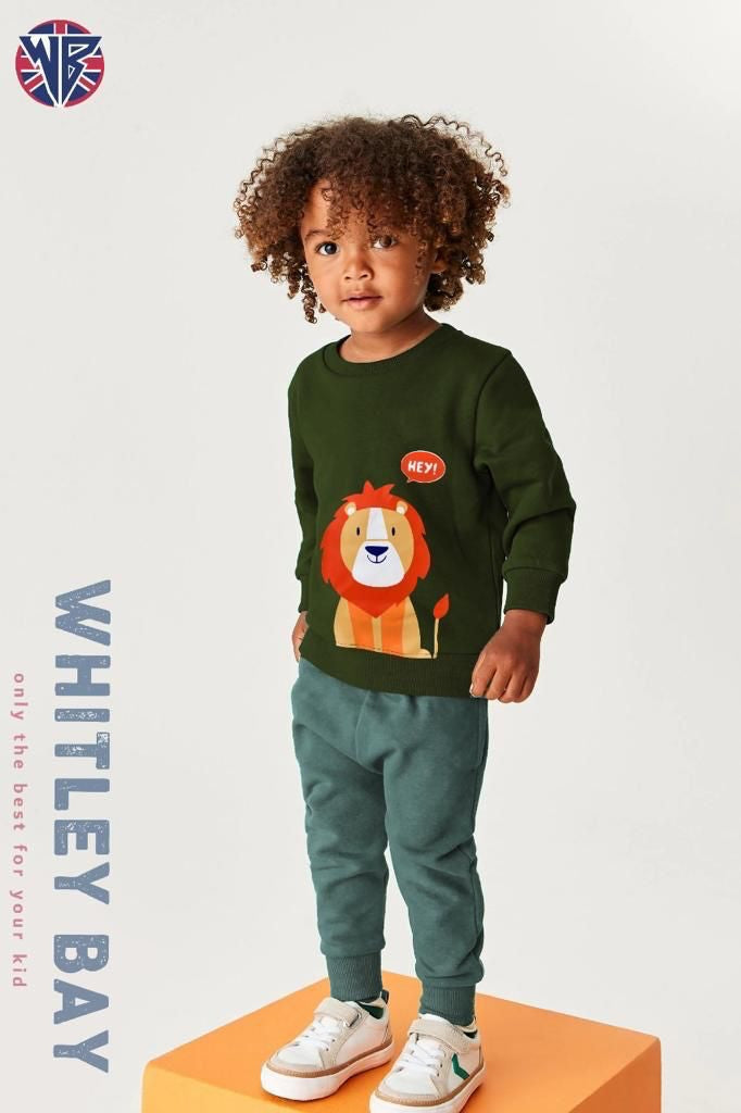 KIDSWEAR SWEATSHIRT WHITELY BAY-112PCS