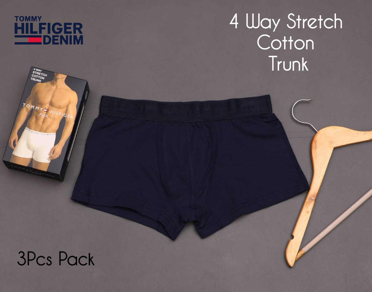 TOMMY HILFIGER TRUNKS-120PCS