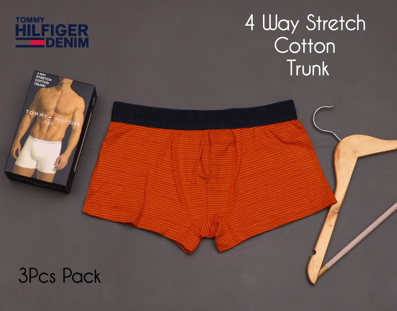 TOMMY HILFIGER TRUNKS-120PCS