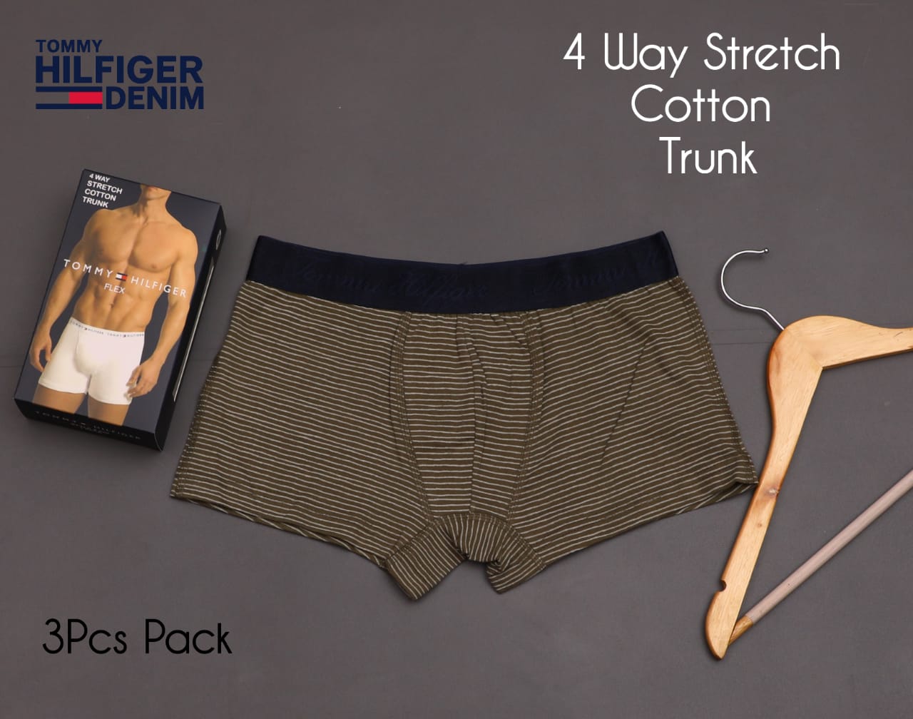 TOMMY HILFIGER TRUNKS-120PCS