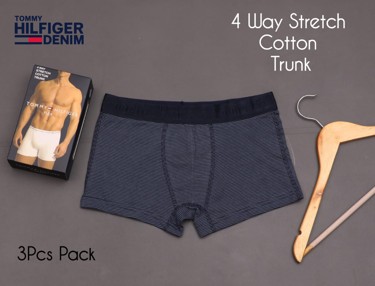 TOMMY HILFIGER TRUNKS-120PCS