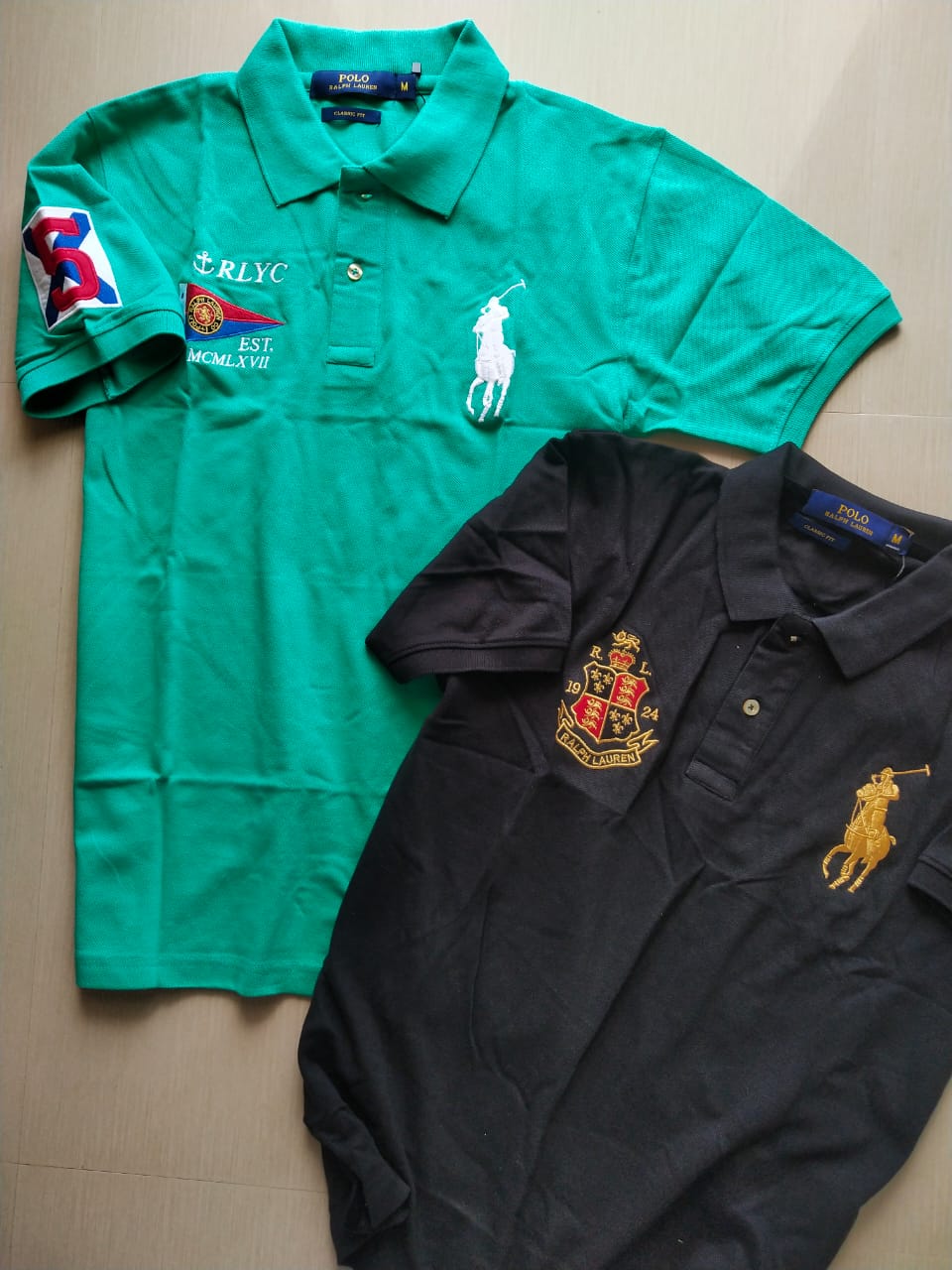 RALPH LAUREN POLO TSHIRT -75PCS