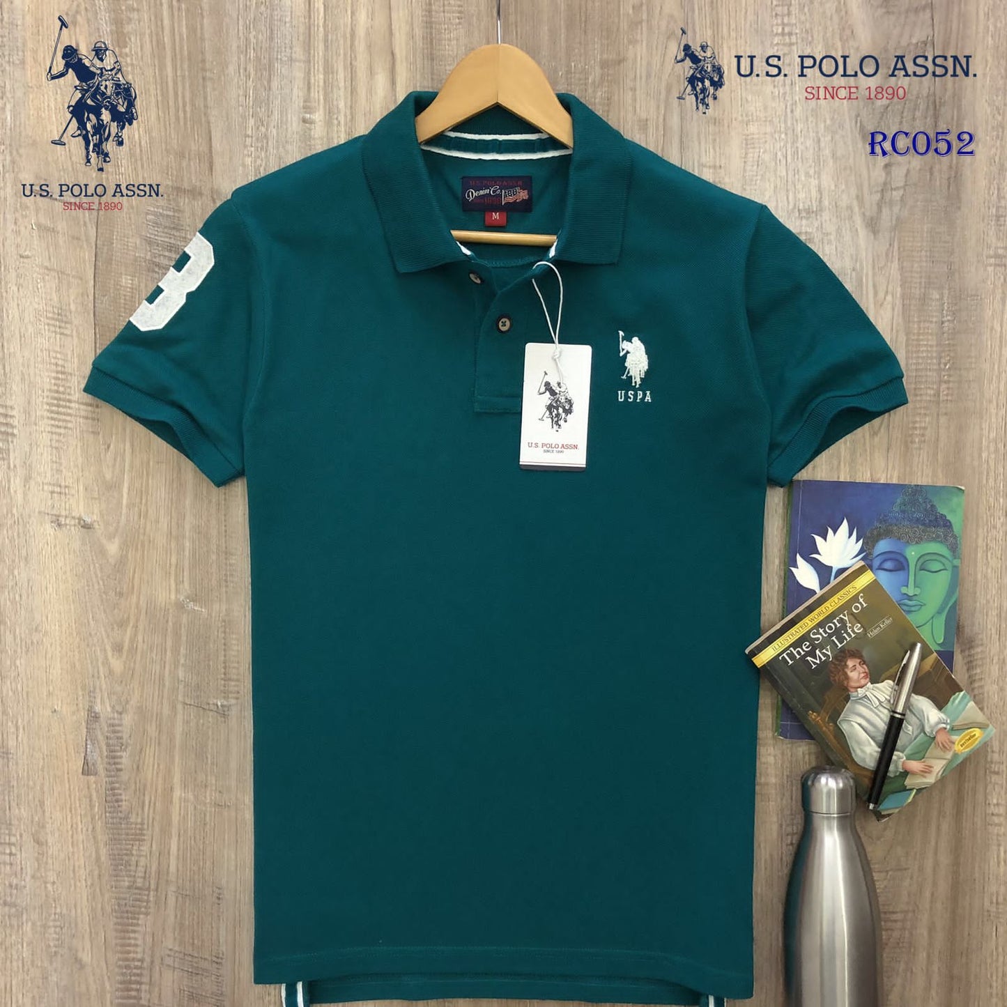 US POLO NACK T-SHIRT-76PCS