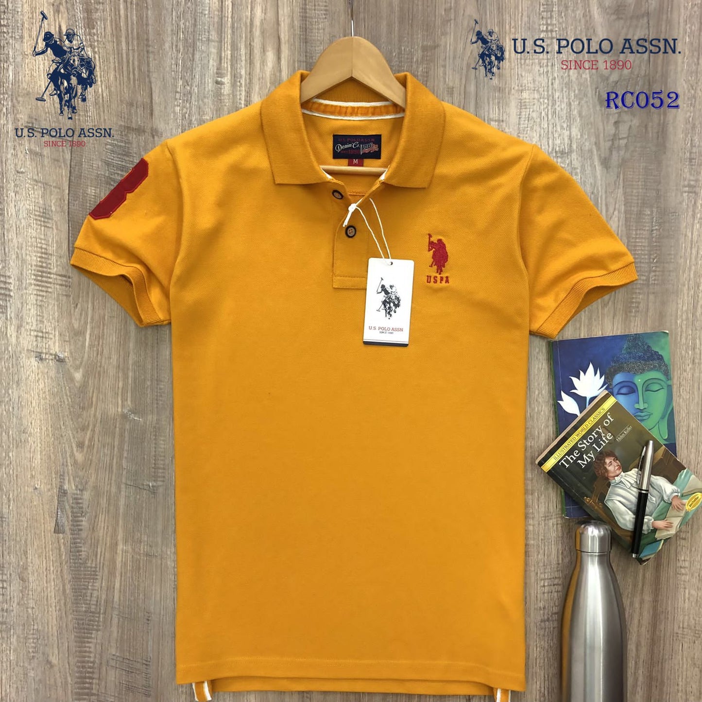 US POLO NACK T-SHIRT-76PCS