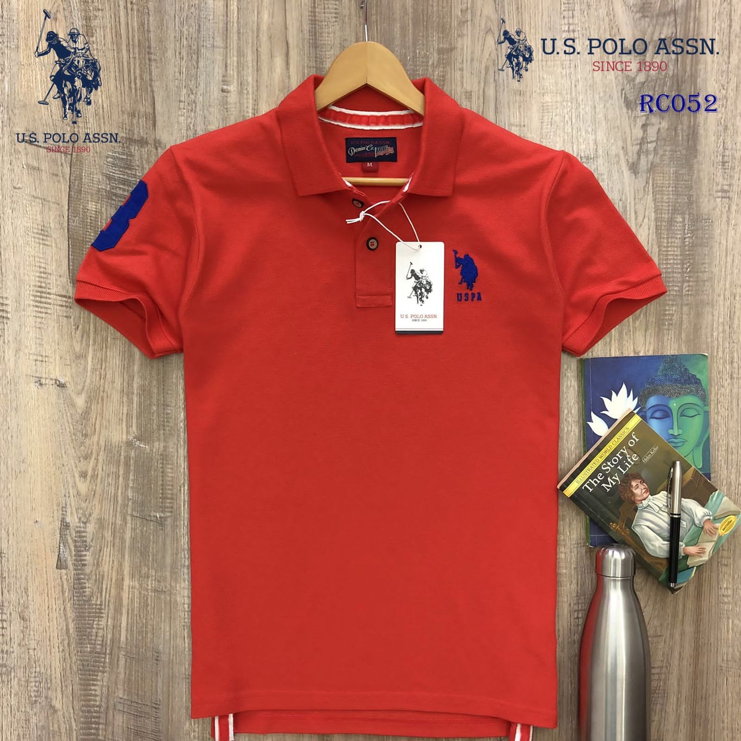 US POLO NACK T-SHIRT-76PCS