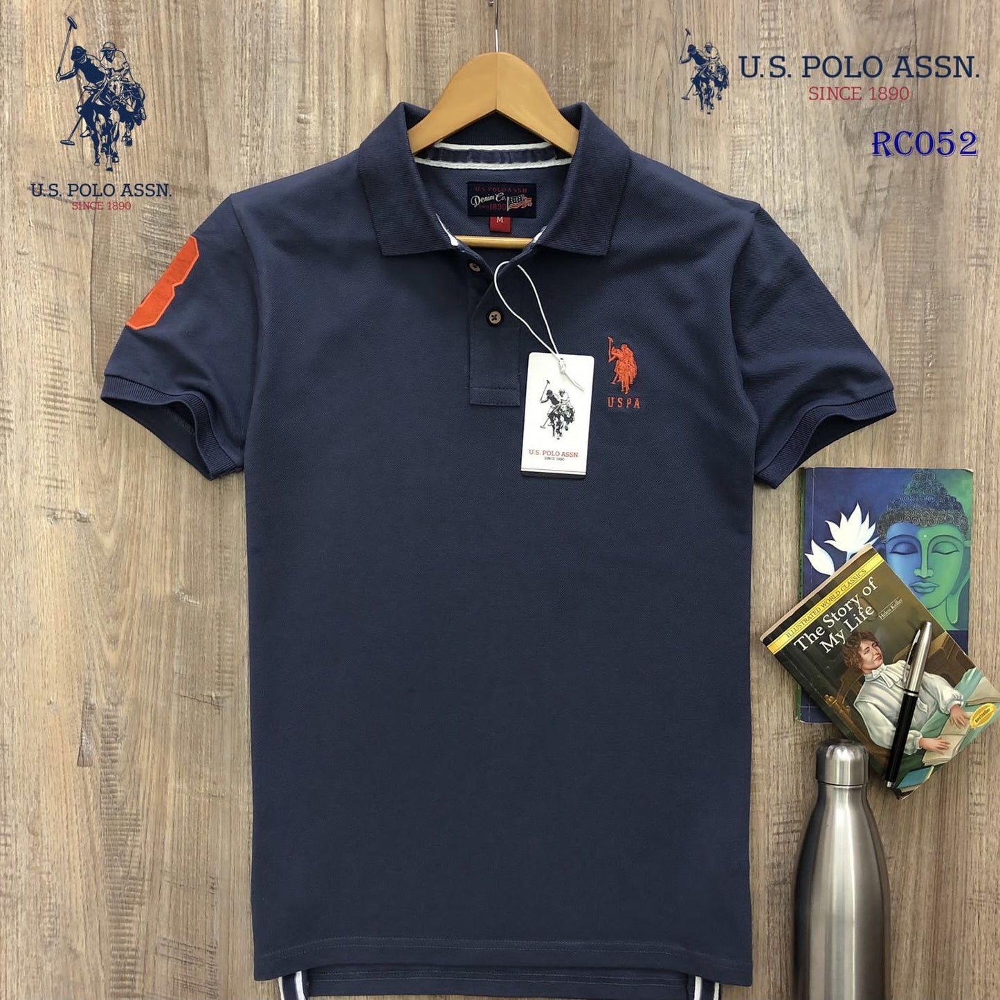 US POLO NACK T-SHIRT-76PCS